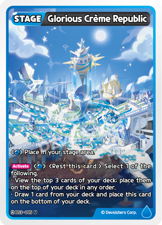 Glorious Crème Republic (BS3-095)