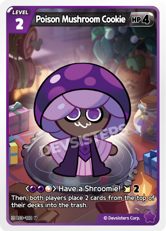 Poison Mushroom Cookie (BS3-102)