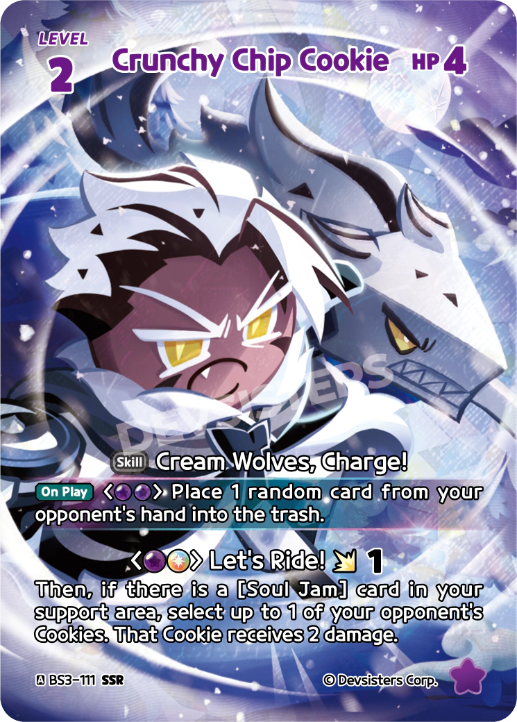 Crunchy Chip Cookie (BS3-111@1)