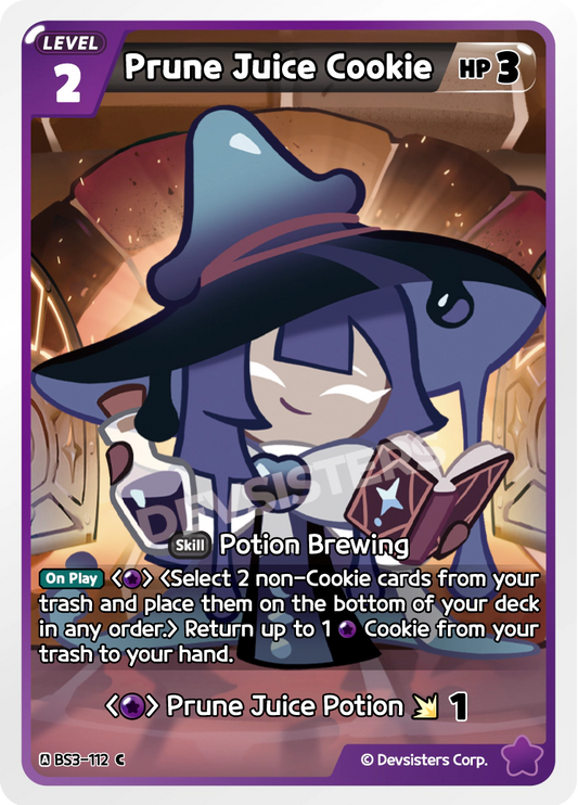 Prune Juice Cookie (BS3-112)