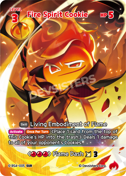 Fire Spirit Cookie (BS4-005@1)