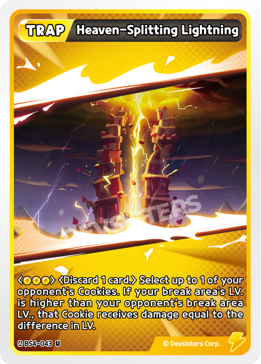 Heaven-Splitting Lightning (BS4-043)