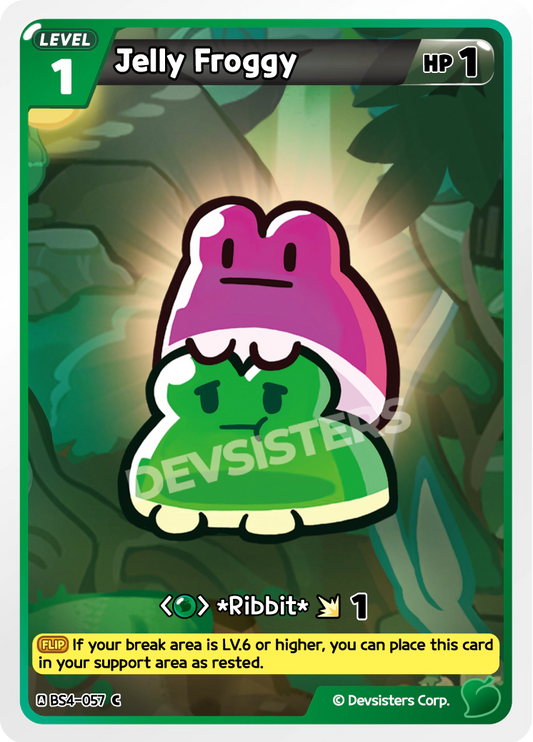 Jelly Froggy (BS4-057@2)