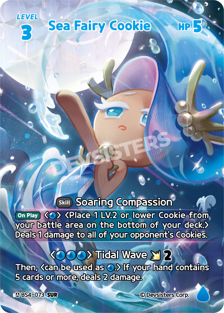 Sea Fairy Cookie (BS4-073@1)