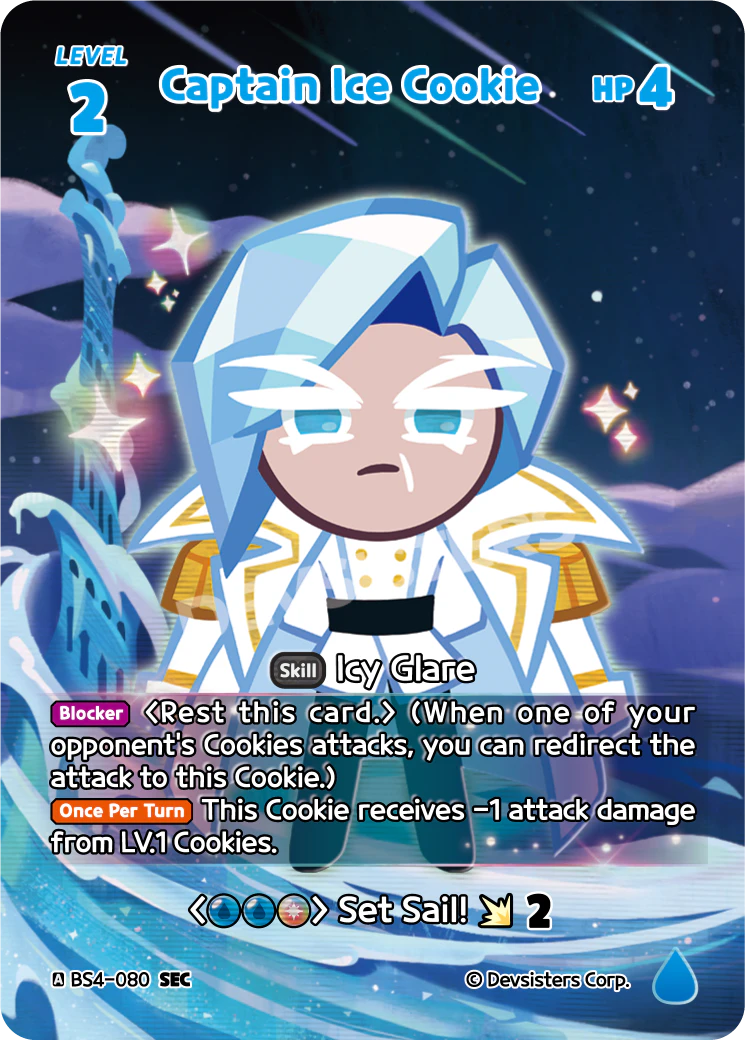 Captain Ice Cookie (BS4-080@2)