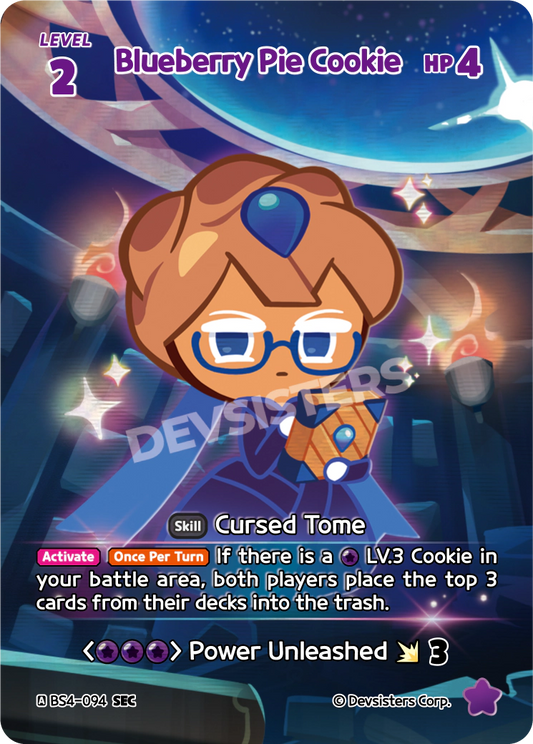 Blueberry Pie Cookie (BS4-094@1)