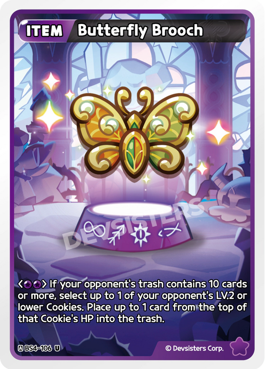 Butterfly Brooch (BS4-106)