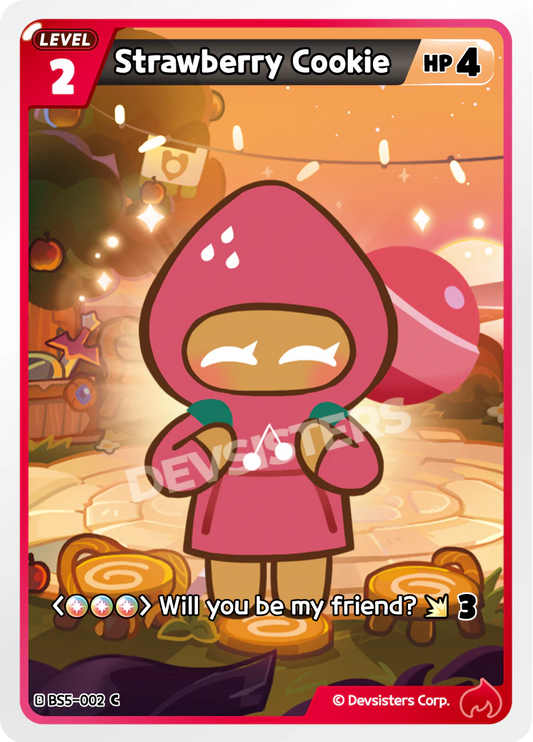 Strawberry Cookie #BS5-002