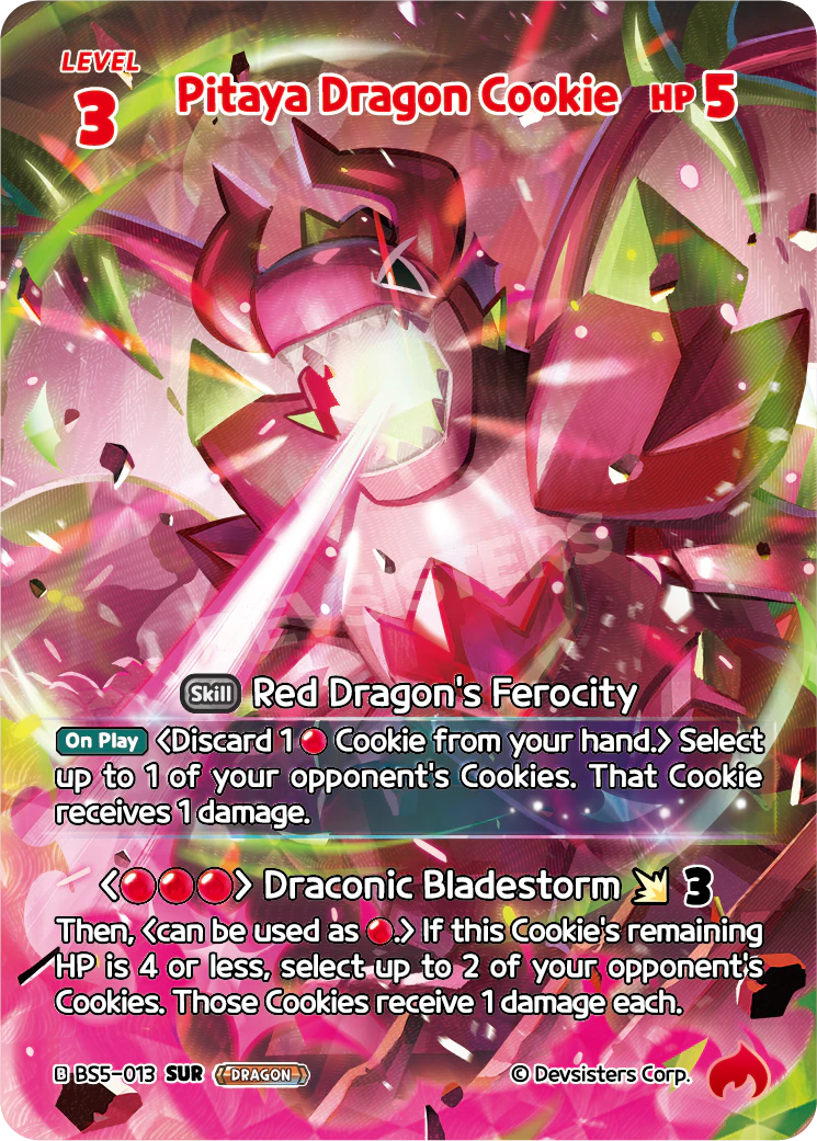 Pitaya Dragon Cookie #BS5-013@1