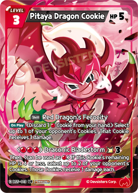 Pitaya Dragon Cookie #BS5-013