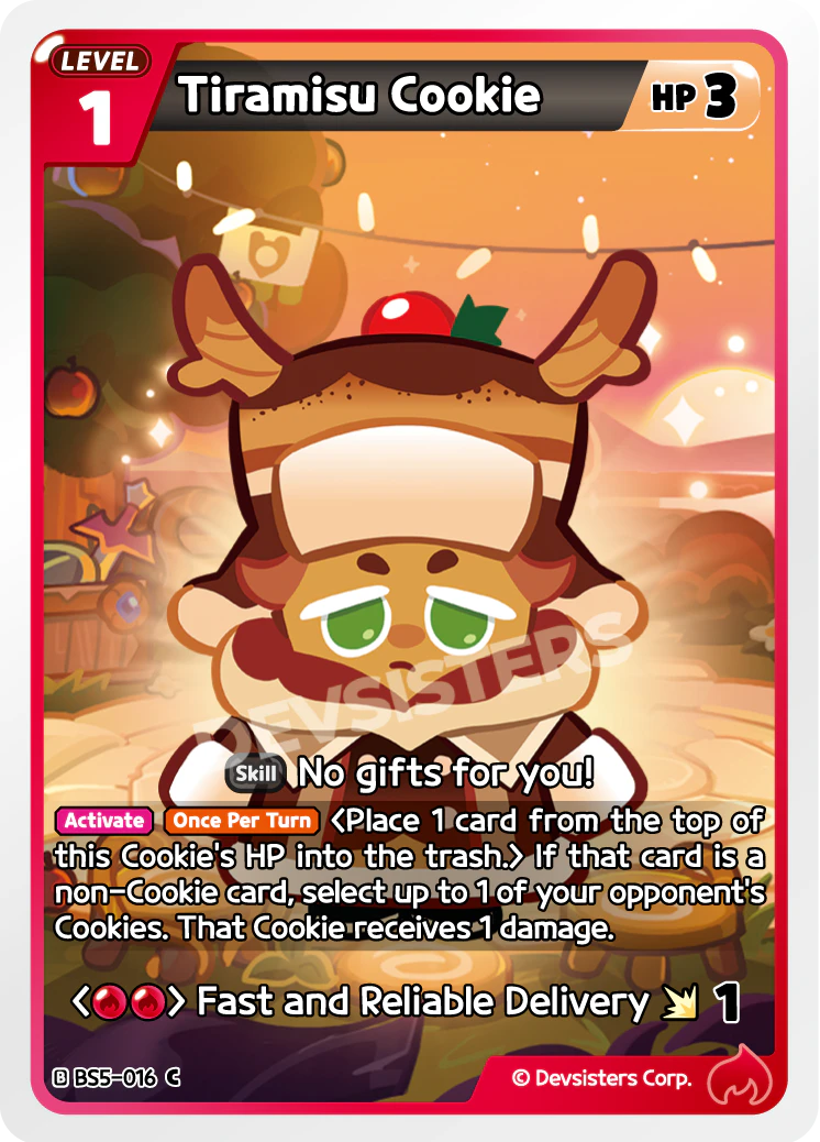 Tiramisu Cookie #BS5-016