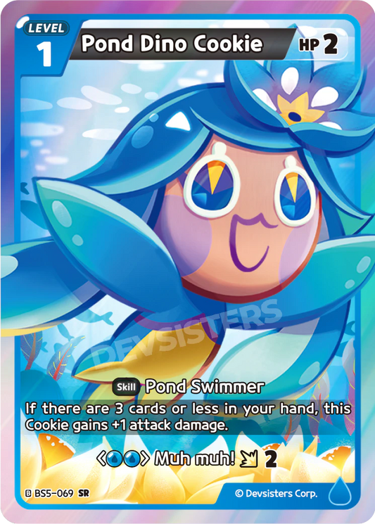 Pond Dino Cookie #BS5-069
