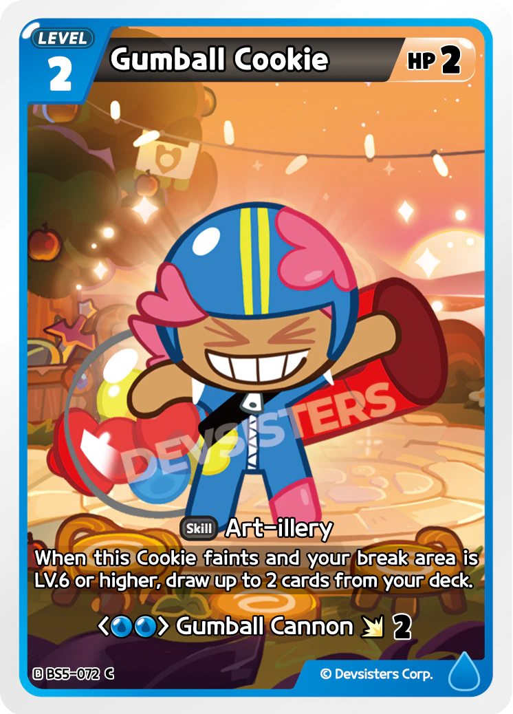 Gumball Cookie #BS5-072