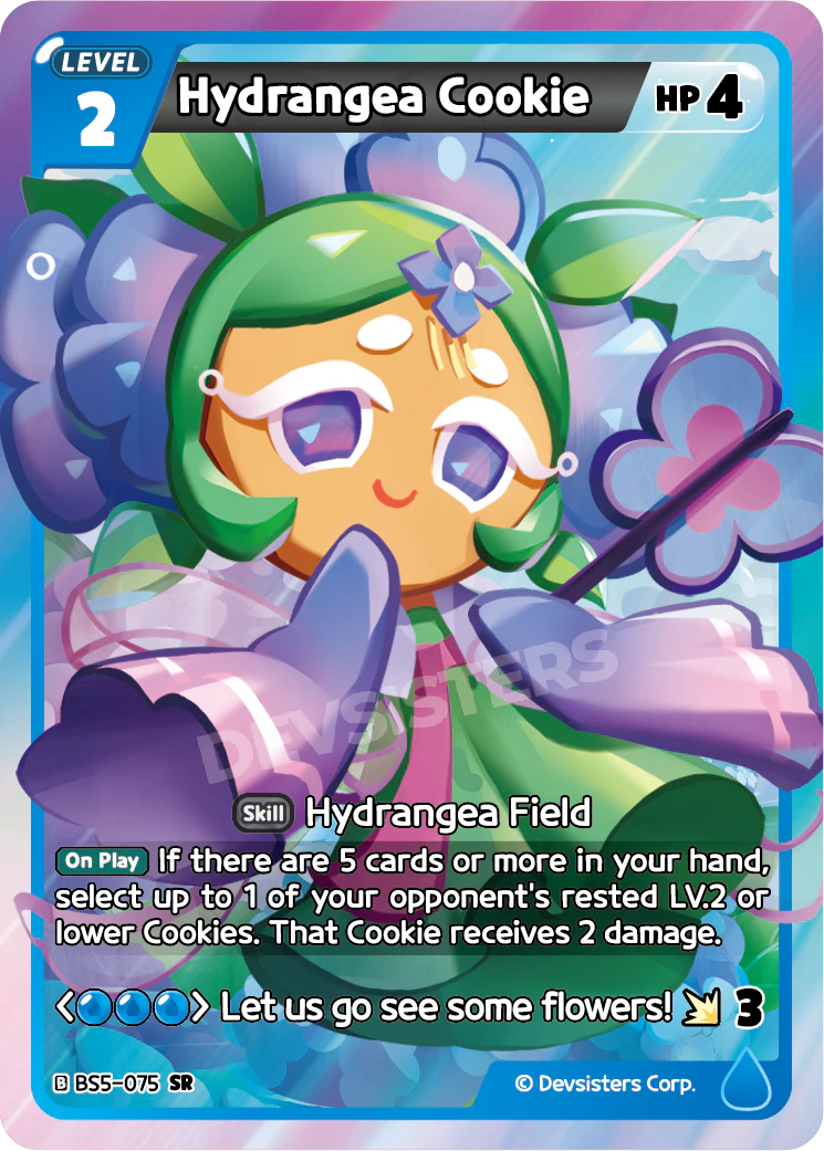 Hydrangea Cookie #BS5-075