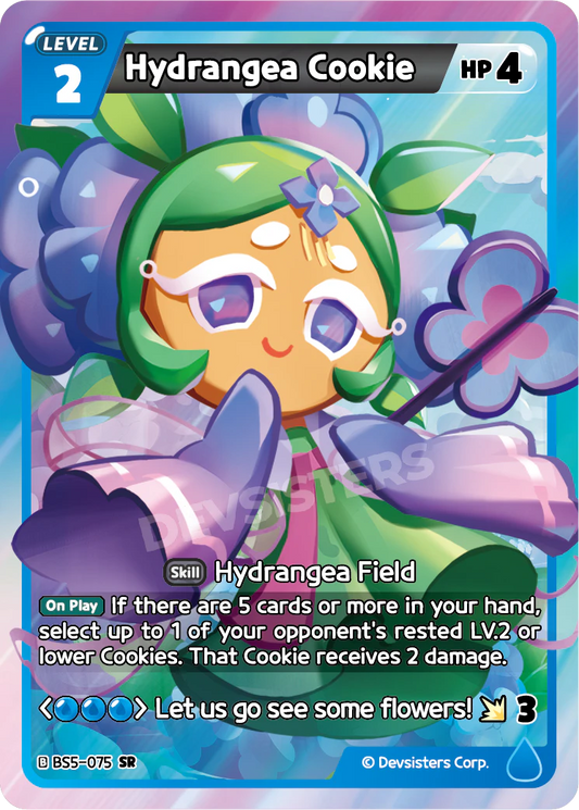 Hydrangea Cookie #BS5-075