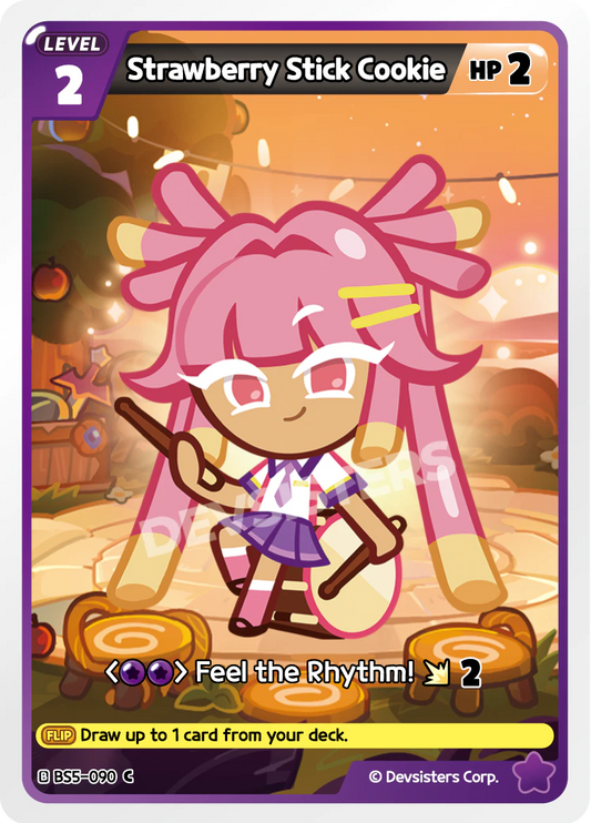 Strawberry Stick Cookie #BS5-090