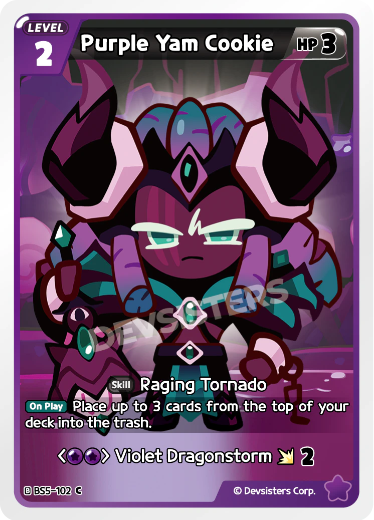 Purple Yam Cookie #BS5-102