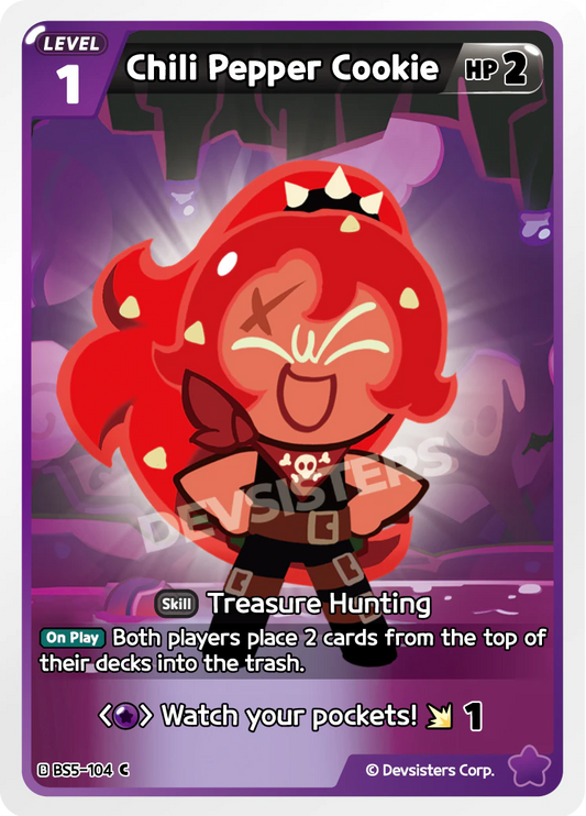 Chili Pepper Cookie #BS5-104