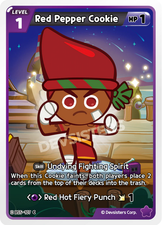 Red Pepper Cookie #BS5-107