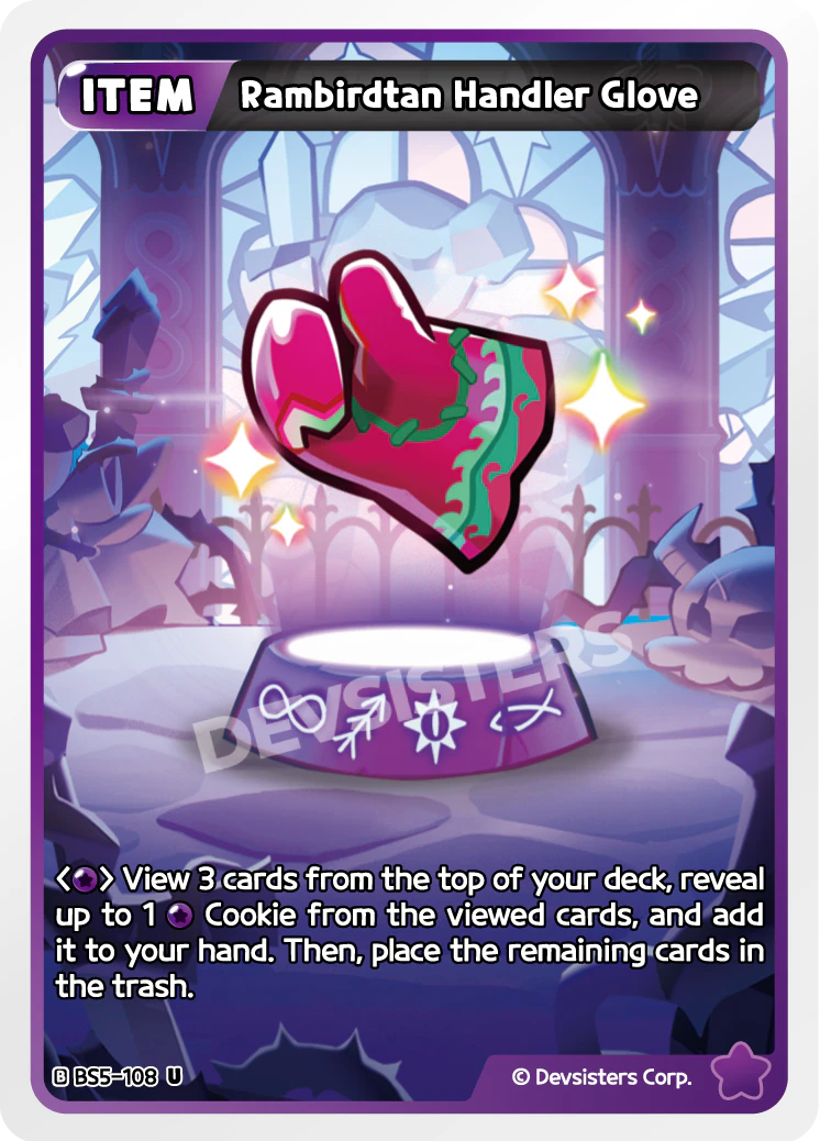 Rambirdtan Handler Glove #BS5-108