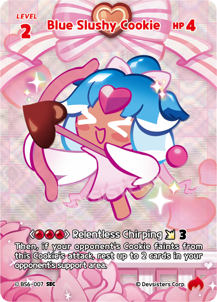 Blue Slushy Cookie #BS6-007@1