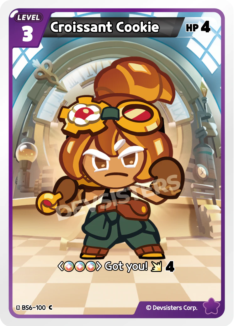 Croissant Cookie #BS6-100