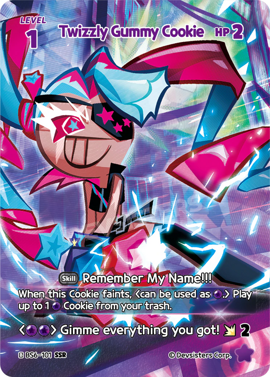 Twizzly Gummy Cookie #BS6-101@1