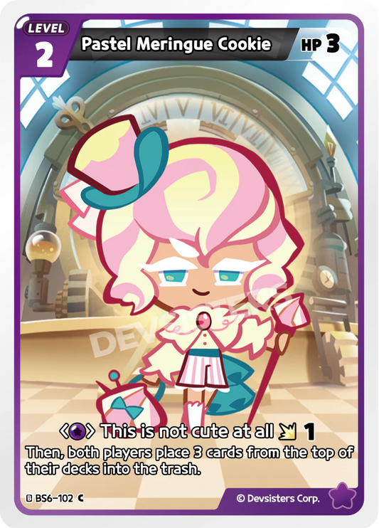 Pastel Meringue Cookie #BS6-102