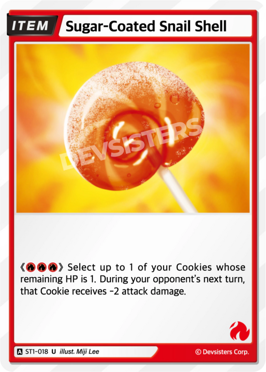 Sugar-Coated Snail Shell #ST1-018