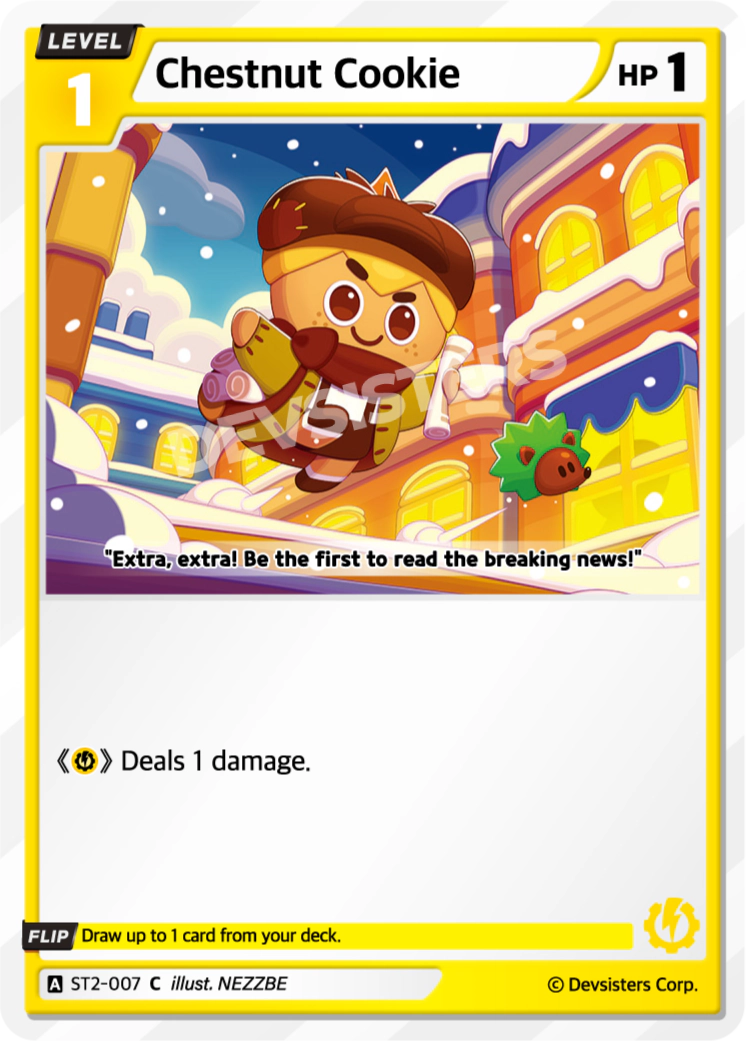 Chestnut Cookie #ST2-007