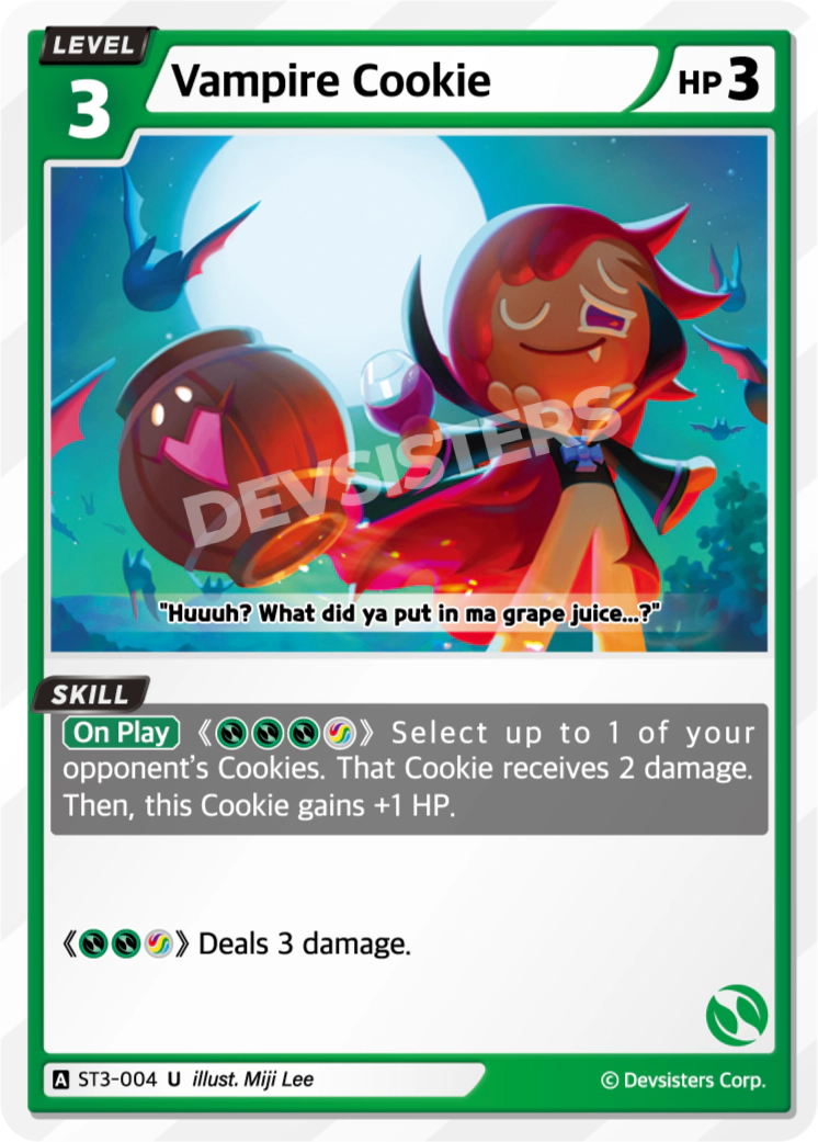 Vampire Cookie #ST3-004