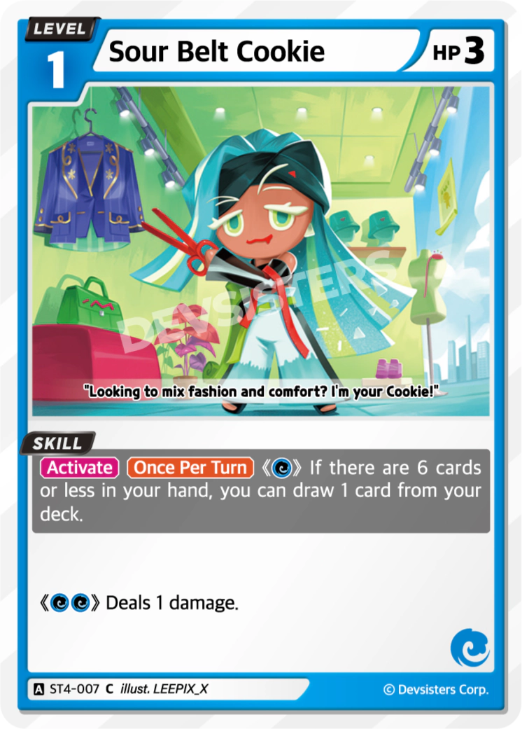 Sour Belt Cookie #ST4-007